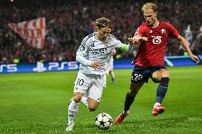 Champions League Lille vs Real Madrid FA