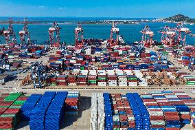 Lianyungang Port Working Scene