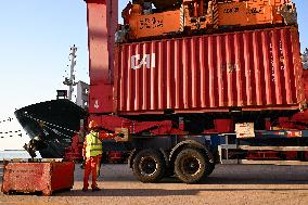 Lianyungang Port Working Scene