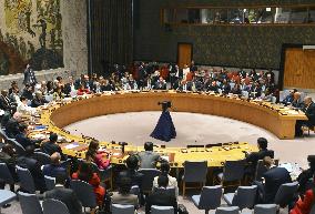 UNSC meeting on Middle East conflict