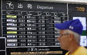 Miyazaki airport reopens after dud shell blast