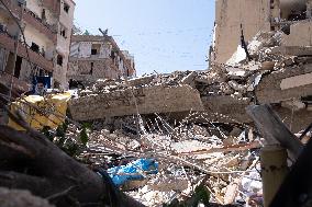 Israeli Air Strikes Turn Dahieh Into Ghost Town - Beirut