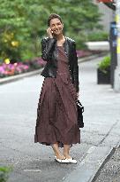 Katie Holmes Out - NYC