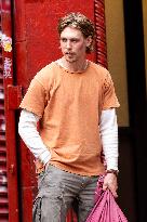 Austin Butler On Set - NYC