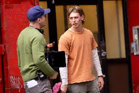 Austin Butler On Set - NYC