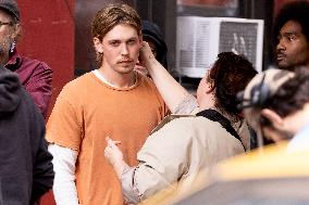 Austin Butler On Set - NYC