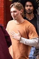 Austin Butler On Set - NYC