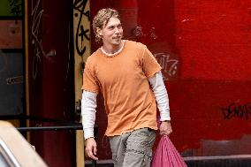 Austin Butler On Set - NYC