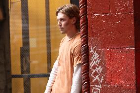 Austin Butler On Set - NYC