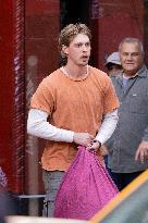 Austin Butler On Set - NYC