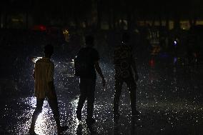 Heavy Rain In Dhaka