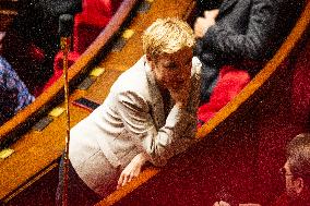 Session Of Questions To The French Government At The National Assembly, In Paris