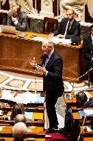 Session Of Questions To The French Government At The National Assembly, In Paris