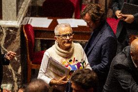 Session Of Questions To The French Government At The National Assembly, In Paris