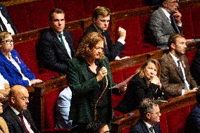 Session Of Questions To The French Government At The National Assembly, In Paris