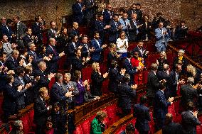 Session Of Questions To The French Government At The National Assembly, In Paris