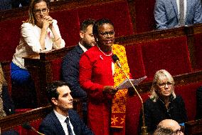 Session Of Questions To The French Government At The National Assembly, In Paris