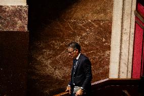 Session Of Questions To The French Government At The National Assembly, In Paris