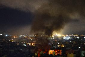 Israel Hits Beirut Killing 6 - Lebanon