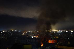 Israel Hits Beirut Killing 6 - Lebanon