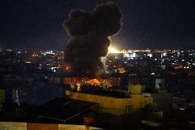 Israel Hits Beirut Killing 6 - Lebanon