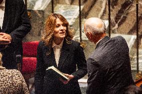 Session Of Questions To The French Government At The National Assembly, In Paris