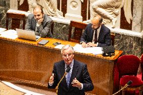 Session Of Questions To The French Government At The National Assembly, In Paris