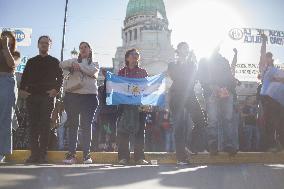 Students Protest In Buenos Aires, Argentina