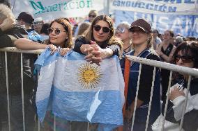 Students Protest In Buenos Aires, Argentina