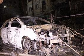 Russian Strike Hits Kharkiv Apartment Block - Ukraine