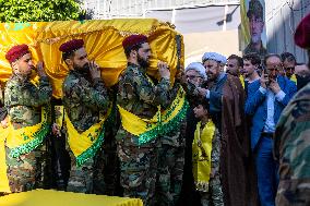 Hezbollah Leaders Funeral - Beirut