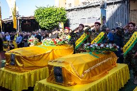 Hezbollah Leaders Funeral - Beirut