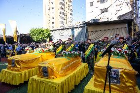 Hezbollah Leaders Funeral - Beirut