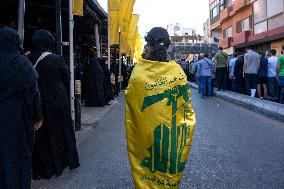 Hezbollah Leaders Funeral - Beirut