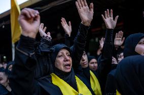 Hezbollah Leaders Funeral - Beirut