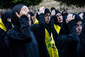 Hezbollah Leaders Funeral - Beirut