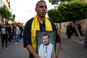 Hezbollah Leaders Funeral - Beirut