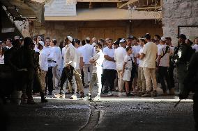 Jewish Settlers Raid Hebron - West Bank