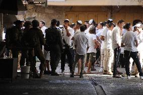 Jewish Settlers Raid Hebron - West Bank