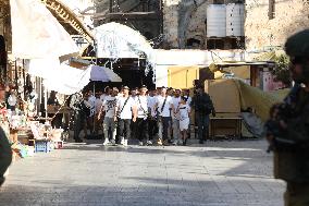 Jewish Settlers Raid Hebron - West Bank