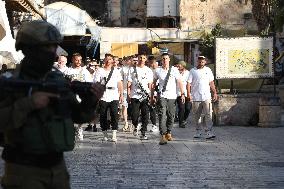 Jewish Settlers Raid Hebron - West Bank