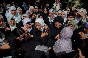 Funeral Of A Palestinian Killed In Israeli Raid - West Bank