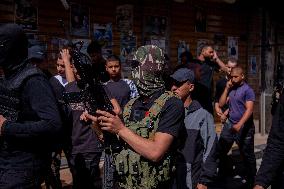 Funeral Of A Palestinian Killed In Israeli Raid - West Bank