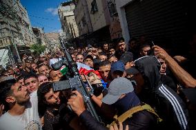 Funeral Of A Palestinian Killed In Israeli Raid - West Bank