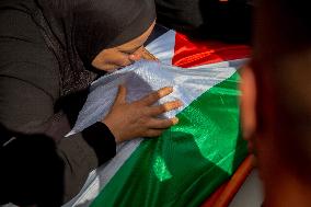 Funeral Of A Palestinian Killed In Israeli Raid - West Bank