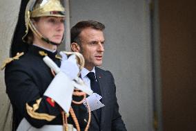 French President Meets Georgian President - Paris