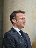 French President Meets Georgian President - Paris