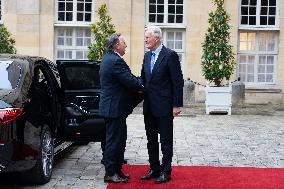 PM Barnier Receives Quebec Prime Minister - Paris