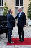 PM Barnier Receives Quebec Prime Minister - Paris