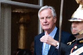 PM Barnier Receives Quebec Prime Minister - Paris